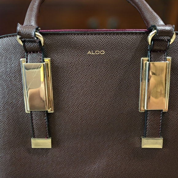 Burgundy Aldo purse - Picture 5 of 7
